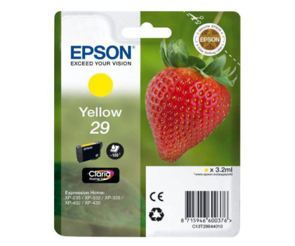 Tusz Epson 29 yellow 180 str.